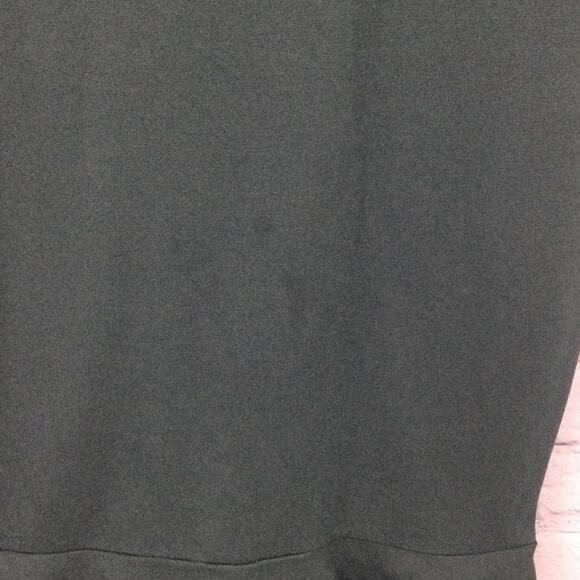 Lulus Fishtail Hem Empire Waist Elegant Holiday Party Maxi Forest Green Dress M - Picture 12 of 16